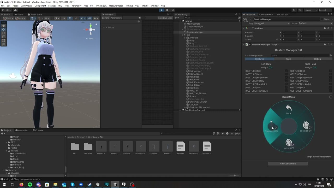 Tutorial | Colocar ropa con VRC Fury en Unity | BOOTH