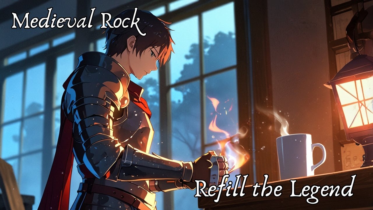 Refill the Legend ☕🐉 | Medieval Rock Isekai Anthem (Dragon’s Breath and Coffee OP 2)