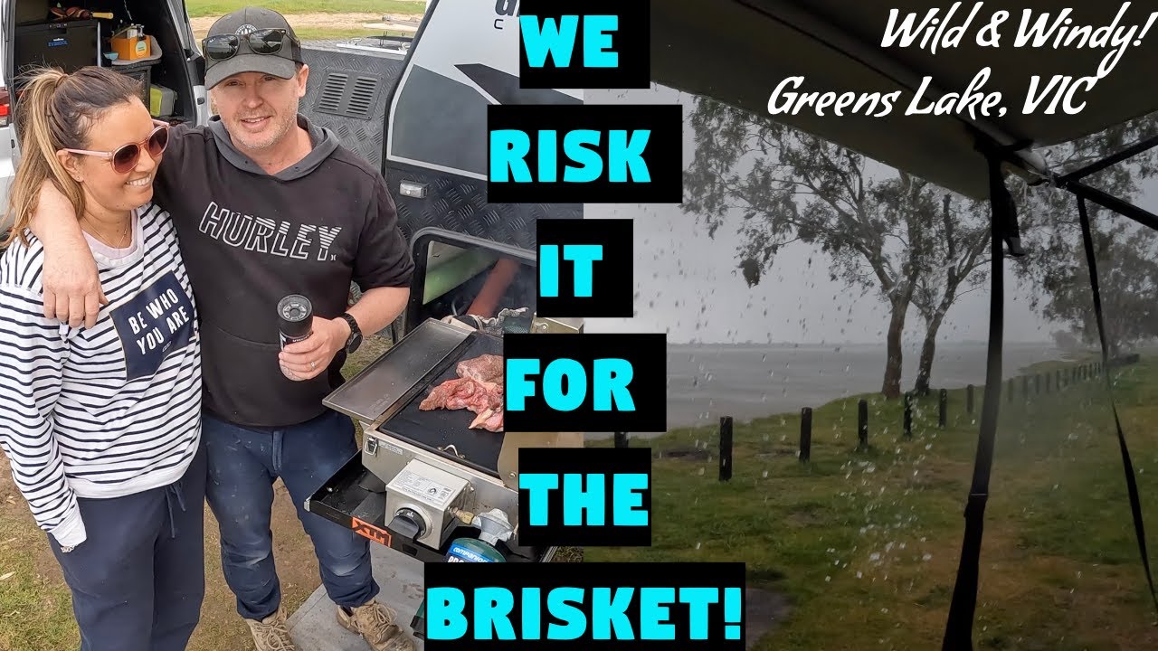 Greens Lake Off Grid Camping | Wild Victorian Weather | Caravan Life