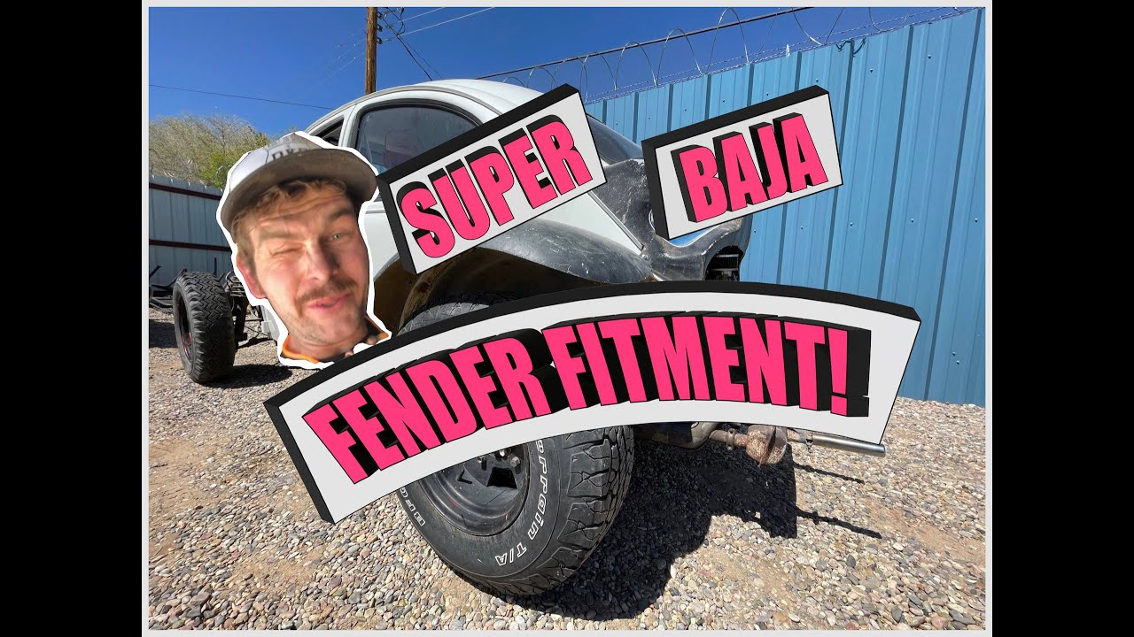 Super Baja Fiber Glass fenders