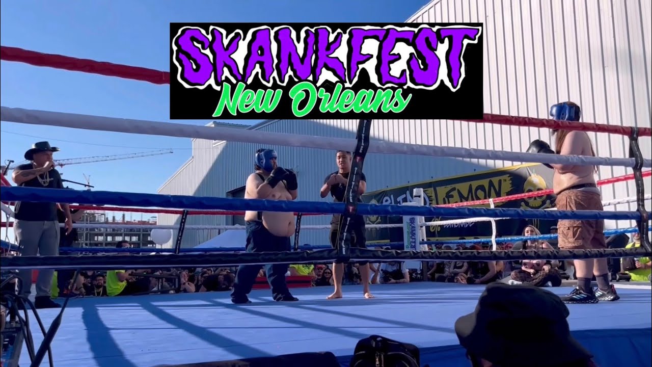 Skankfest NOLA Biggest Loser Fight Full Fight and Speech