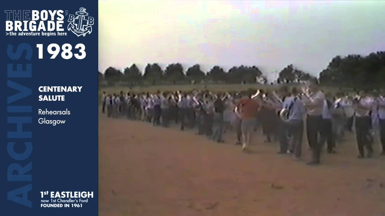 1983: 1st Eastleigh Boys' Brigade - Centenary Salute Rehearsals
