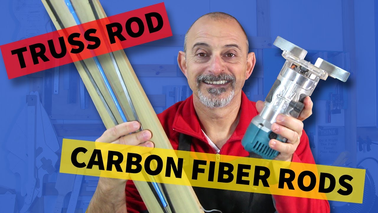 Routing the Truss Rod and Carbon fiber Rods - Made Easy