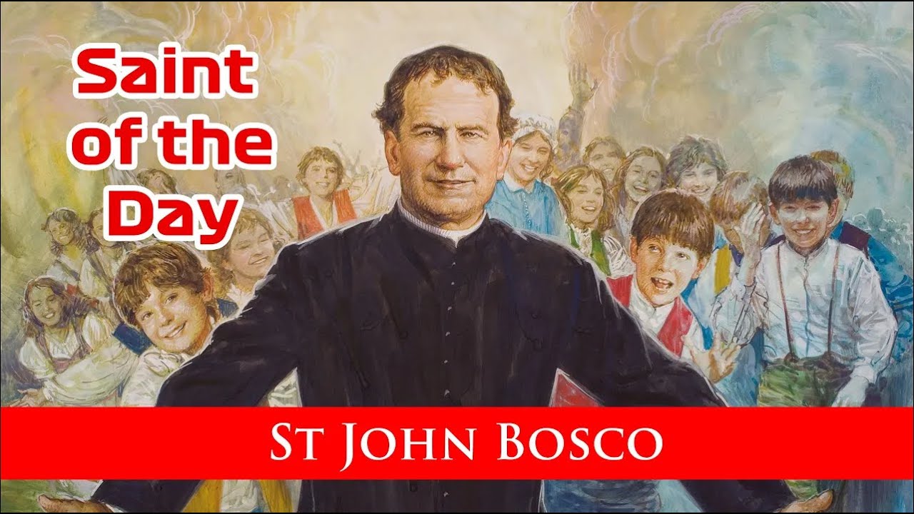 St John Bosco  - Saint of the Day with Fr Lindsay - 31 January 2026