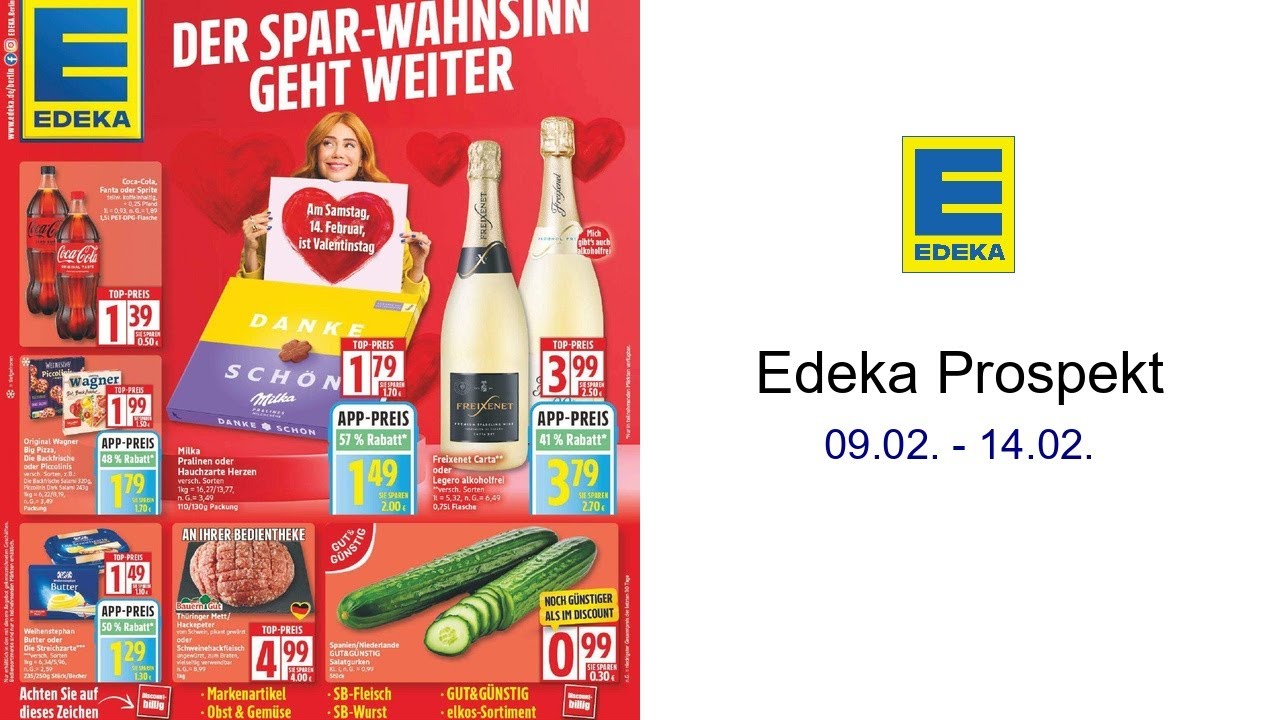 Edeka Prospekt   09.02. - 14.02.