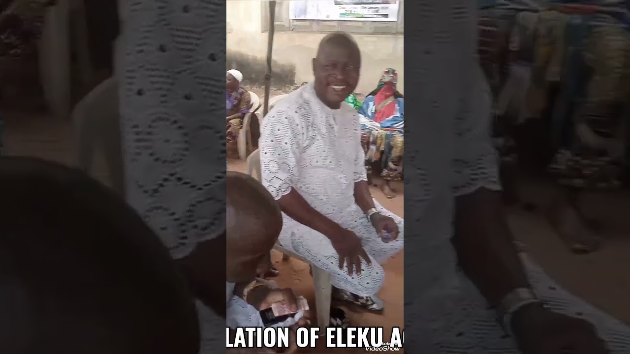 Chief ADEWALE ADESANYA was today installed the ELEKU AGBA OF UBU ODOGBOLU