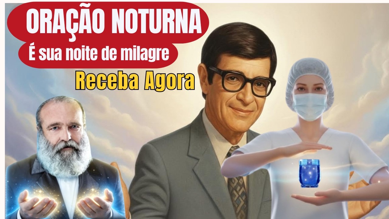 ORAÇÃO DE CURA PARA DORMIR | Dr. Bezerra e Chico Xavier Tratamento Espiritual Noturno 🙏passe virtual