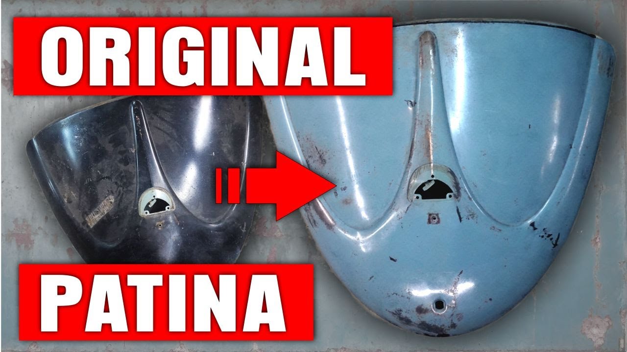 How to RESTORE ORIGINAL Patina on Classic Car.  Take off 1 Layer of Paint.