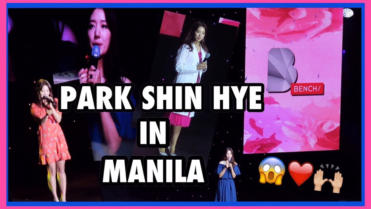 PARK SHIN HYE x Bench Fan Meeting in Manila 2017 VLOG 💗 (Fangirl feels 😱) | Raych Ramos