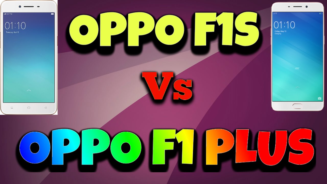 OPPO F1s Vs OPPO F1 Plus
