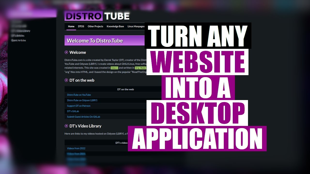 How To Turn Any Website Into A Desktop App