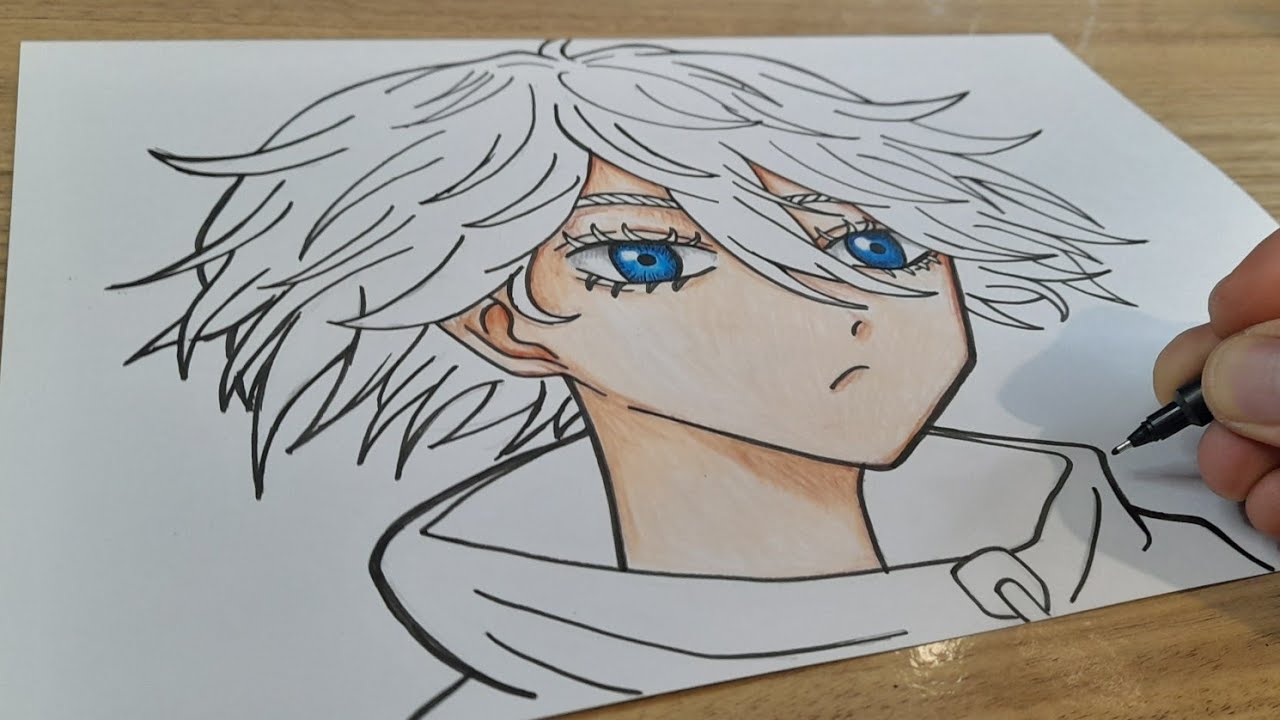 COMO DESENHAR SENJU DE TOKYO REVENGERS PASSO A PASSO
