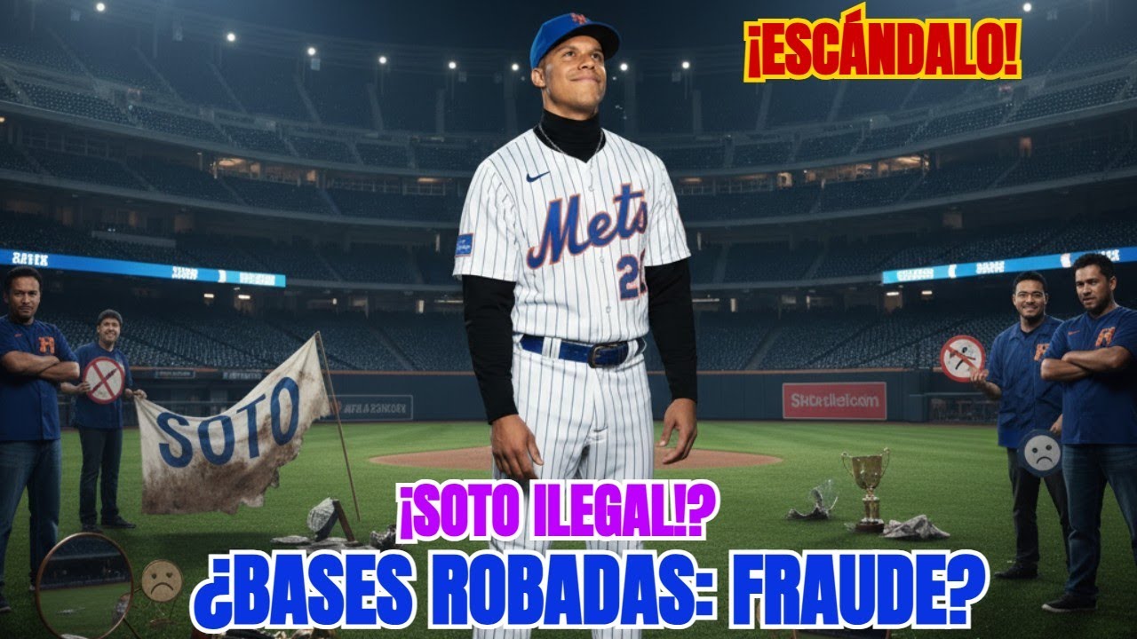 ¡Escándalo! ¿El título de bases robadas de Juan Soto es ILEGAL?
