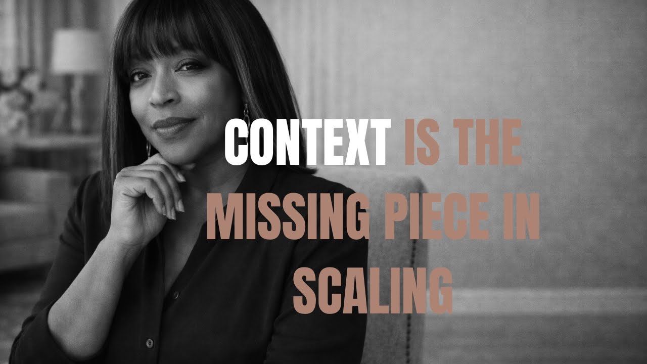 Context Is the Missing Piece in Scaling