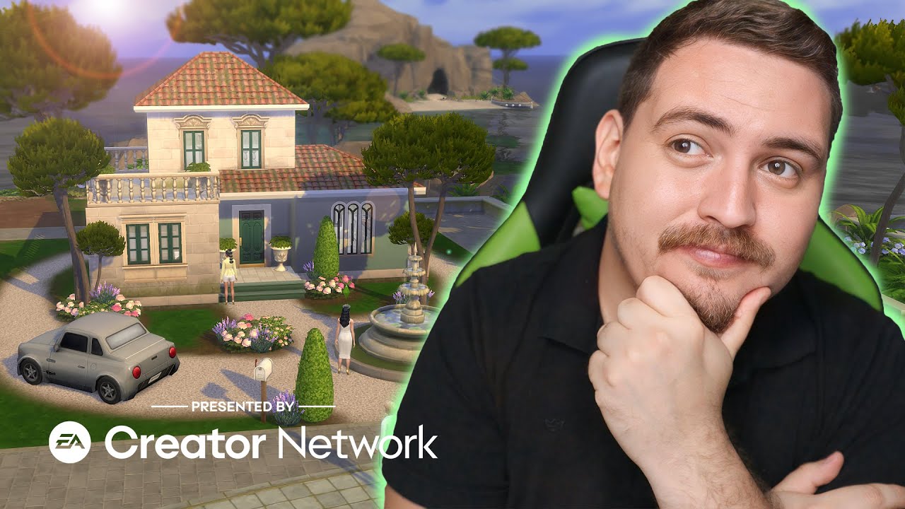 CONSTRUI uma casa inicial em VERDEMAR!!! │ The Sims 4 │ SLOW BUILD