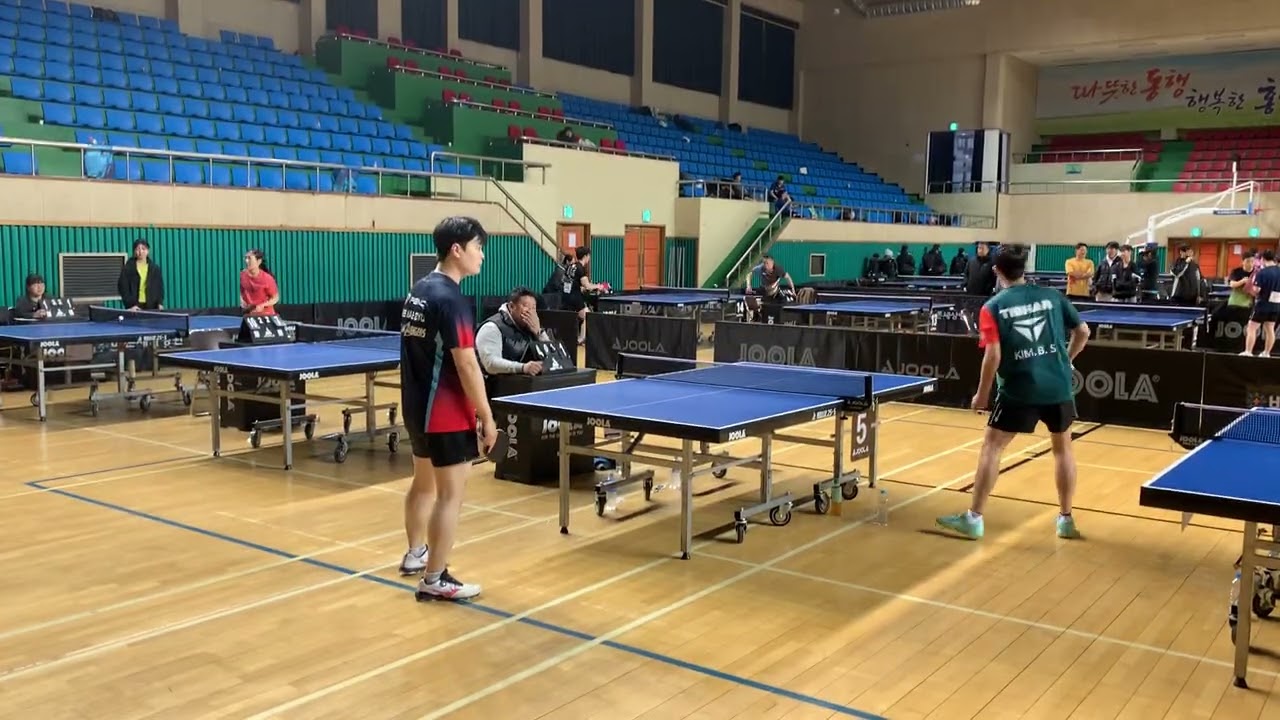 이재규(3)김범섭(S)10회 김좌진 장군배 개인단식 준결승