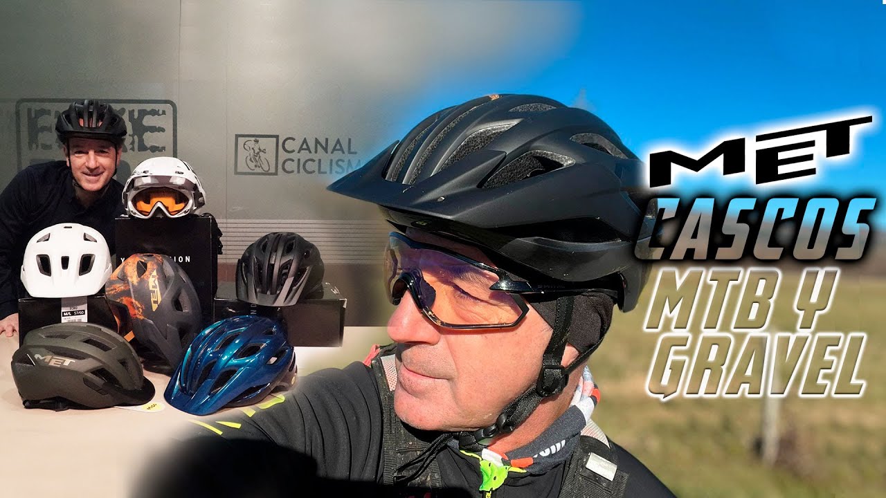 Nuevos Cascos MET para MTB y Gravel | 4K