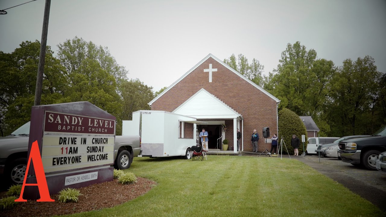 Inside a Drive-In Church