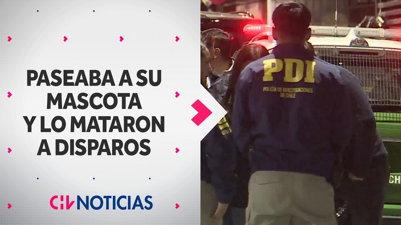 Hombre paseaba a su perro y murió baleado en Puente Alto: Encontraron más de 60 vainillas