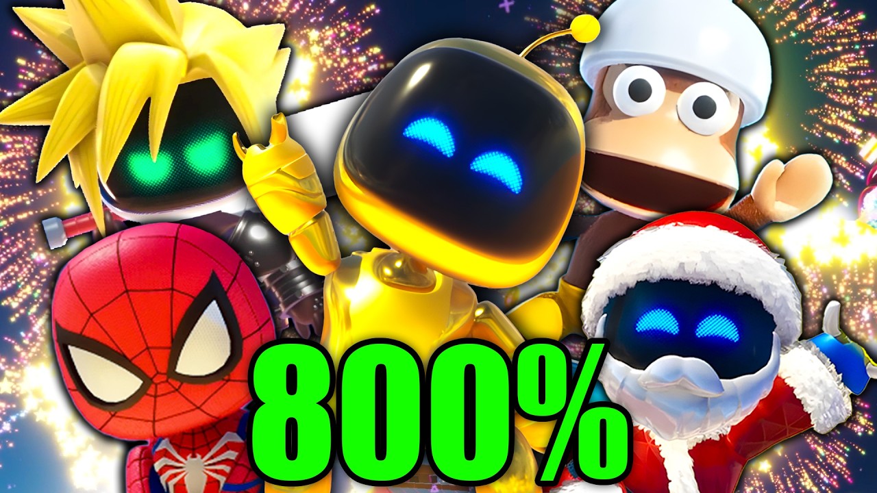 I 800%'d Astro Bot, Here's What Happened