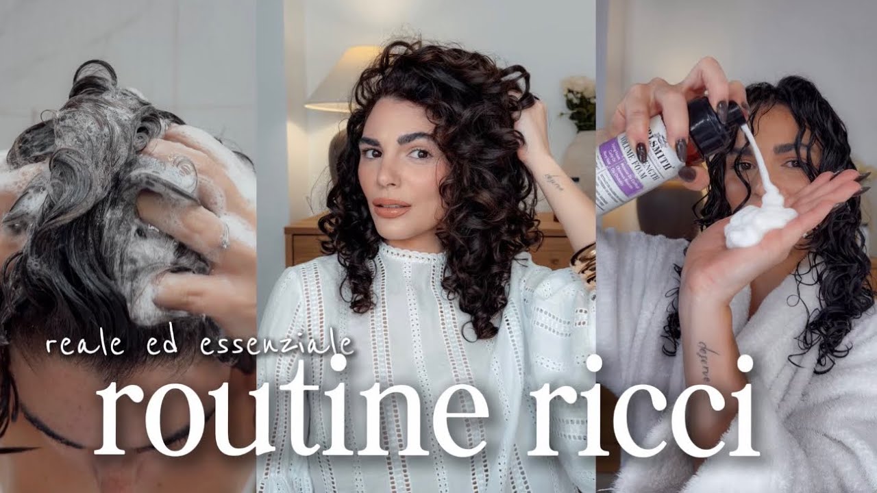 routine COMPLETA per capelli ricci: cosa fare davvero nei giorni di lavaggio (step by step) 💞👩🏻‍🦱🎀