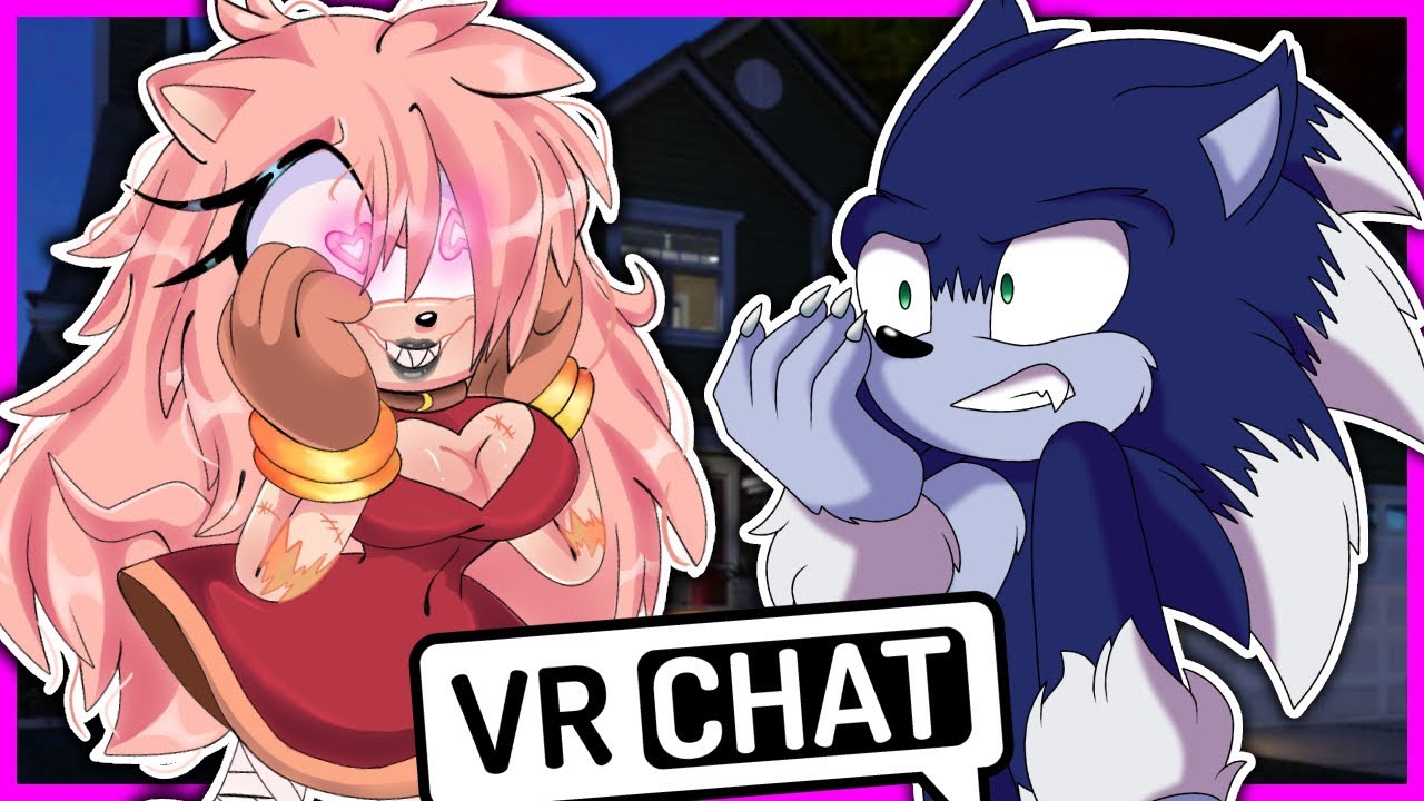 Movie Sonic The Werehog Meets Crazy Amy In VR CHAT!!