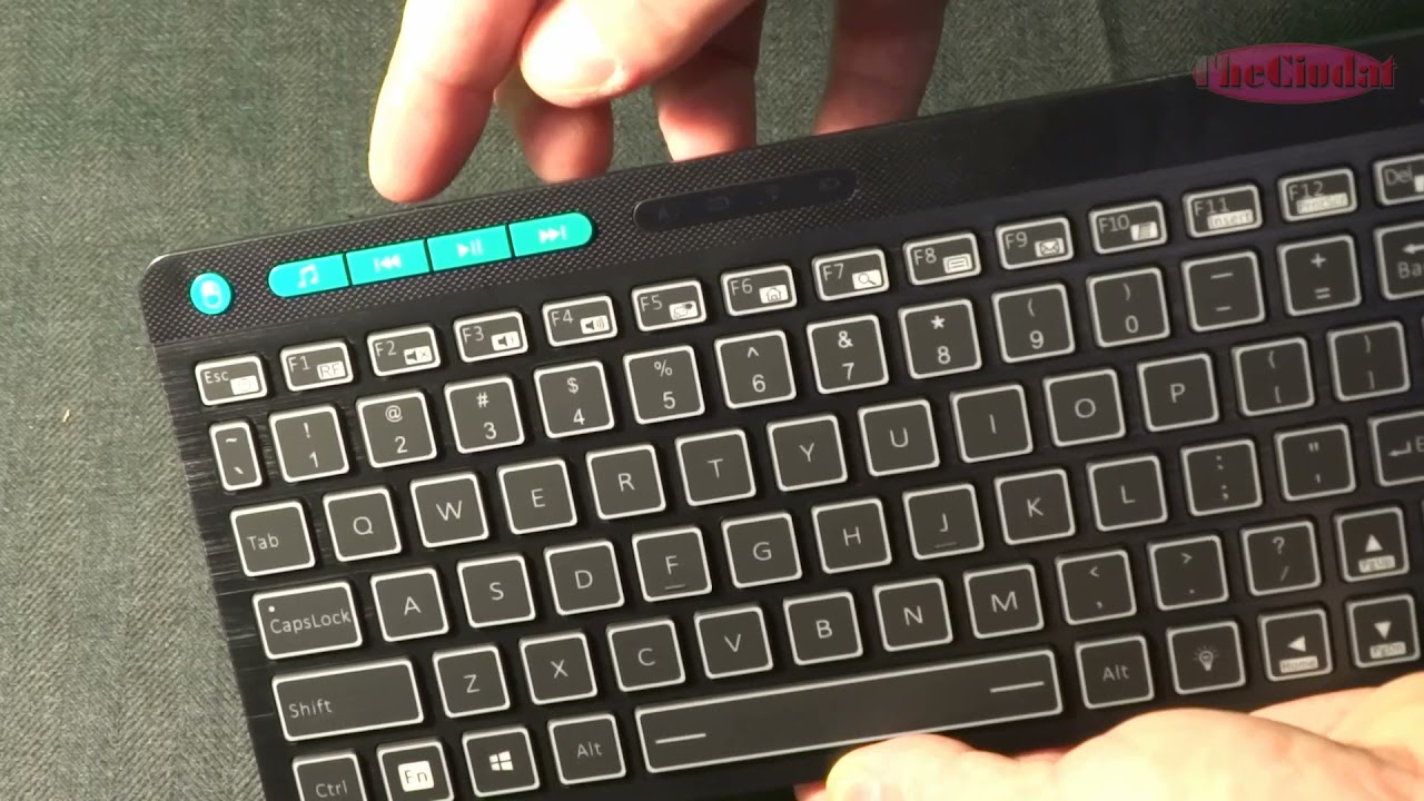 Rii RT518 Wireless keyboard with TouchPad