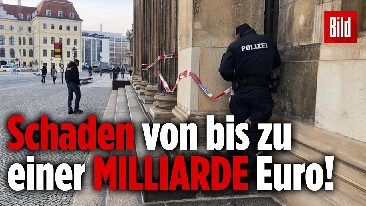 Großalarm in Dresden: Milliarden-Raub im „Grünen Gewölbe“