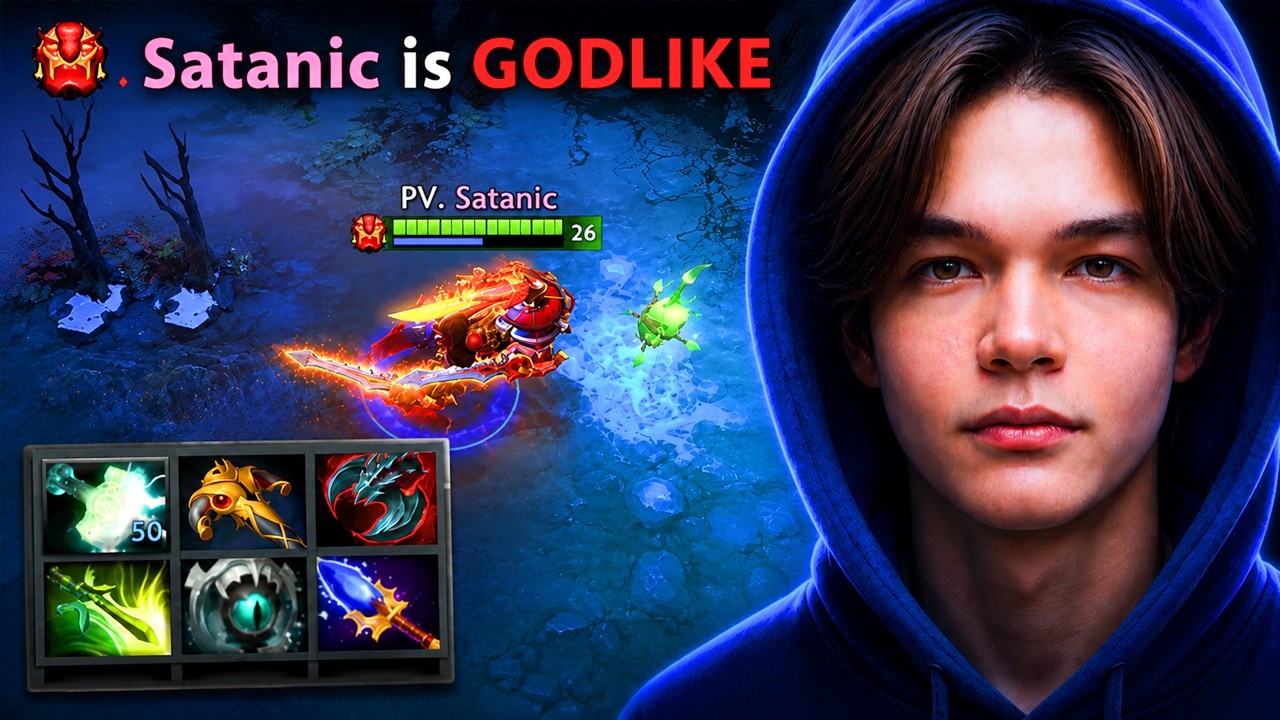 Satanic Makes Ember Spirit CARRY Look Broken 🔥