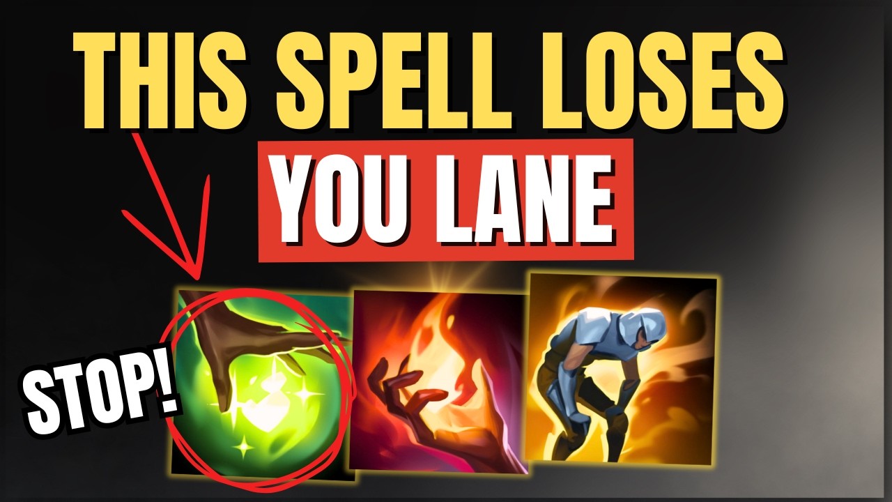 Most Supports Are Losing Lane Because of This... Ignite/Exhaust/Heal Mistakes