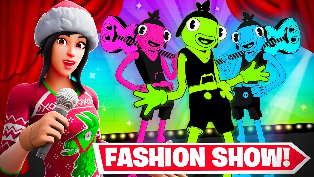 *NEW* TOONA FISH Fortnite Fashion Show...(3/10)