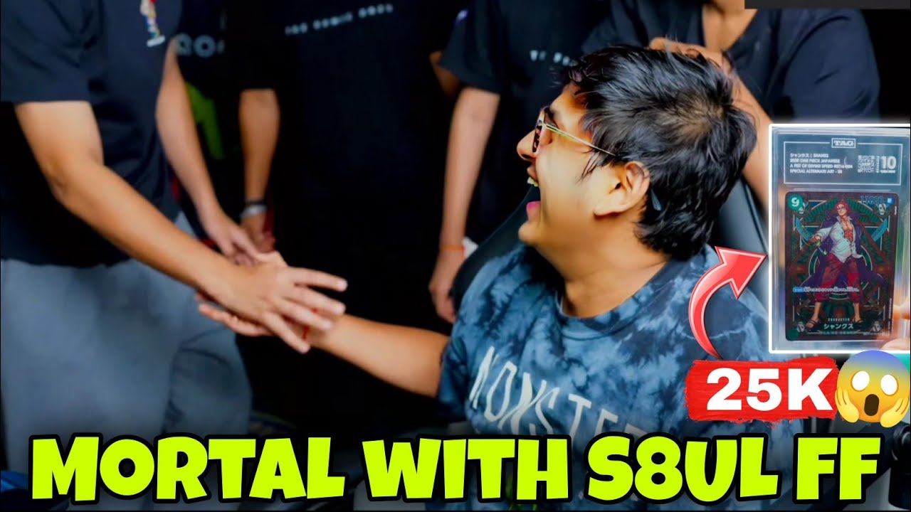 Mortal Fun with S8UL FF Team & Expensive Card Collections 😱✅
