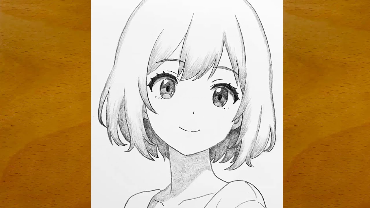 How to Draw a Beautiful Anime Girl || Easy Drawing for Beginners || Anime Sketch Art