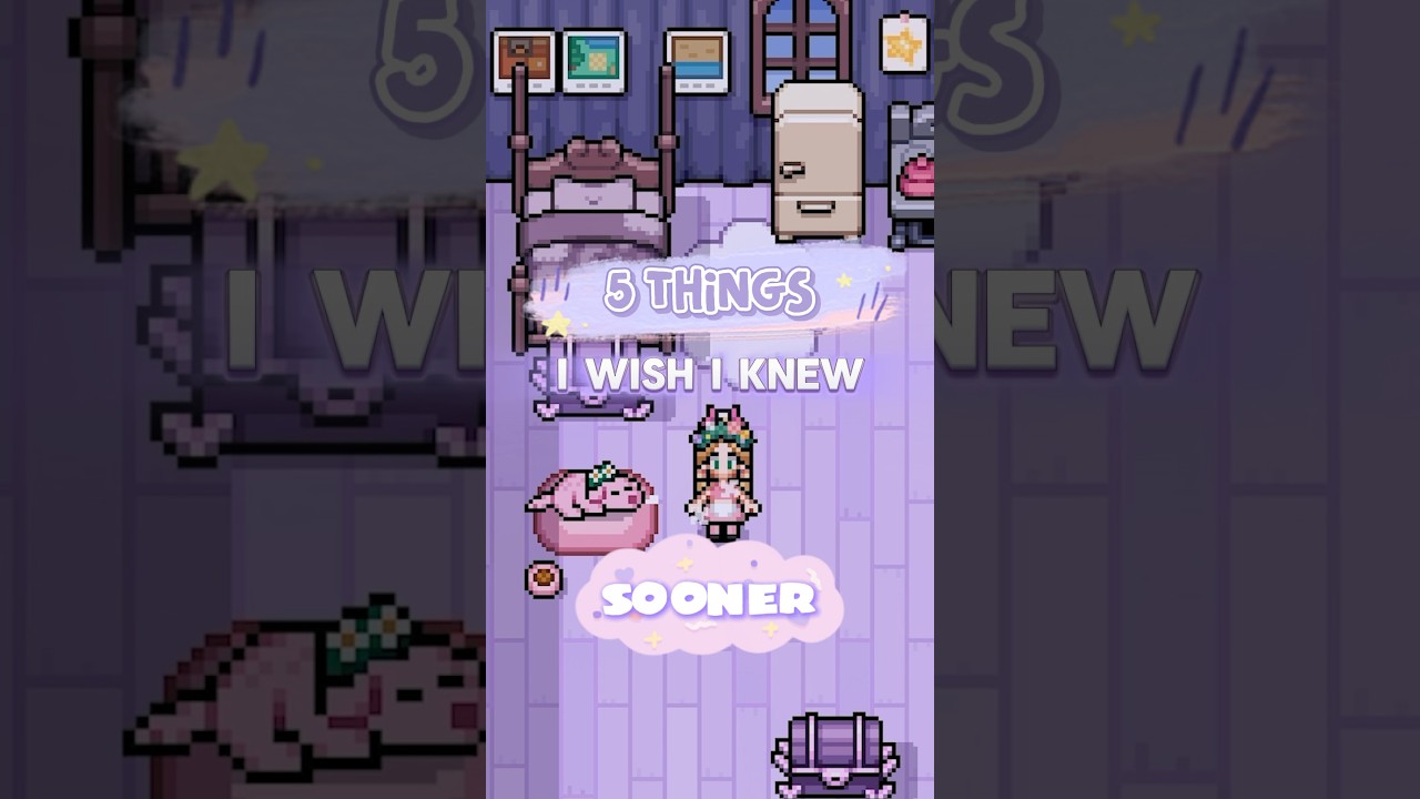 5 Things I Wish I Knew Sooner in Fields of Mistria! New Update Tips & Tricks #fieldsofmistria #cozy