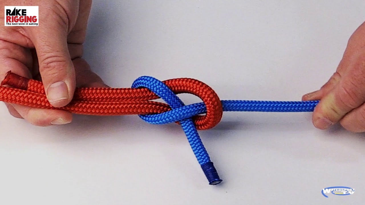 Watersport TV Rake Rigging Knopen SCHOOTSTEEK