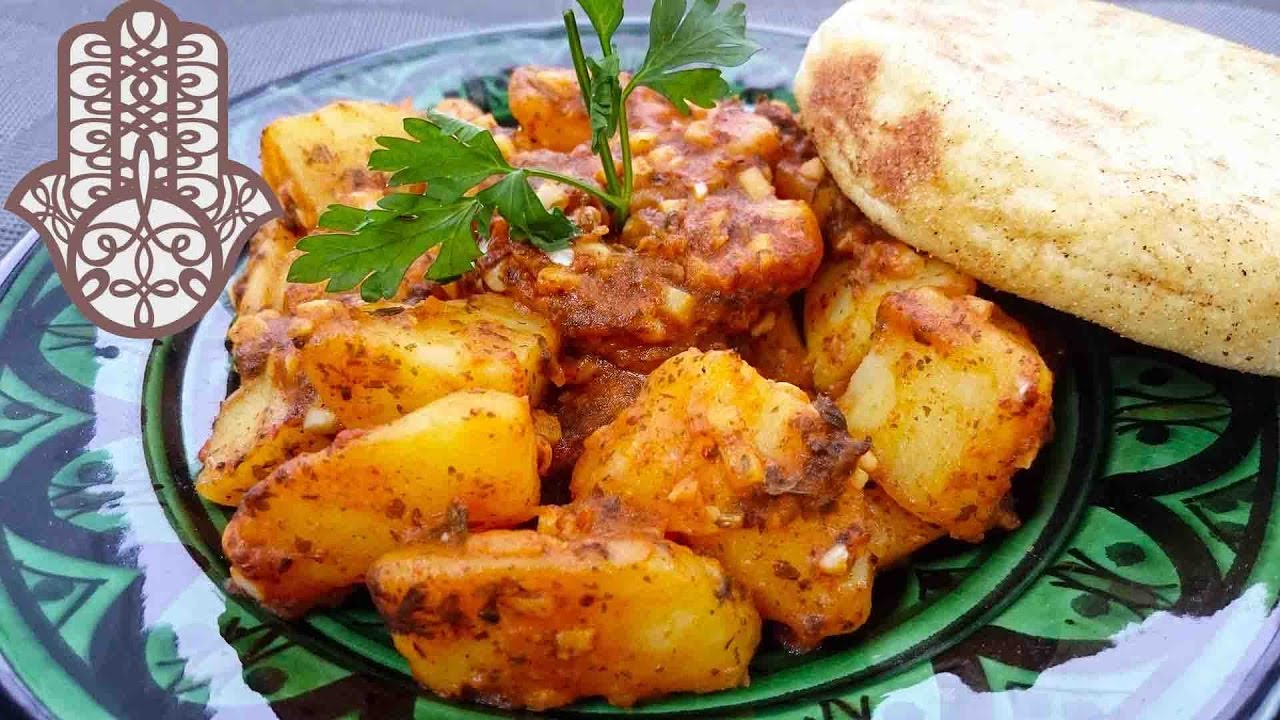 Pommes de terre à la chermoula