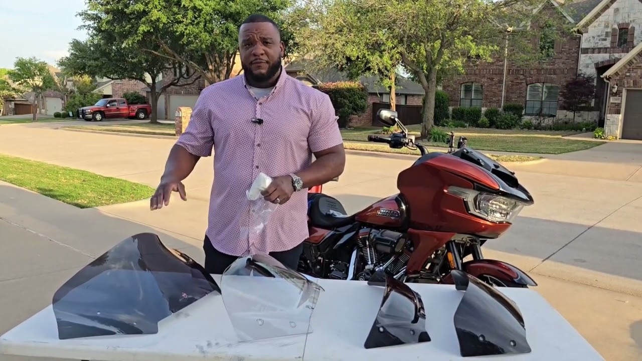 Comparing 4 different Windshields for the New 2024 Harley-Davidson Road Glide & the 2023 & 2024 CVO