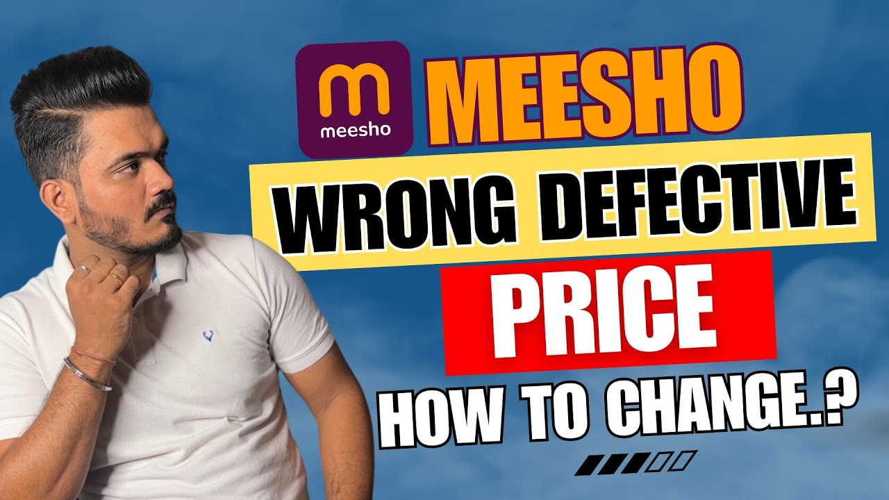 How to change meesho wrong defective price | How to change Price on meesho | Meesho Supplier