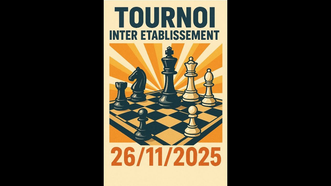 Tournoi d'échec inter-établissement 2025