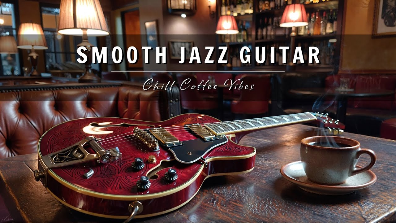 Smooth Jazz Guitar Music - Cool Cafe Vibes &bull; Relaxing Guitar Music for Cafe, Study & Work