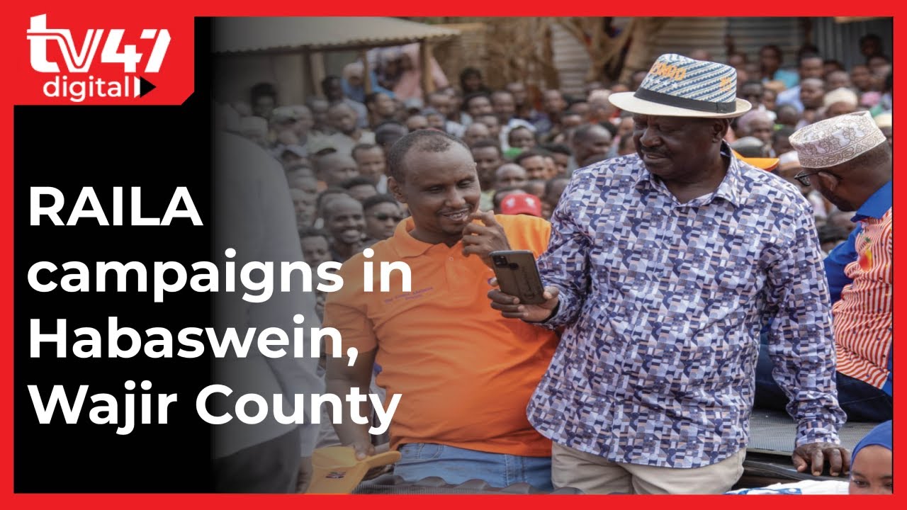 Raila Odinga, Azimio La Umoja campaign in Habaswein, Wajir
