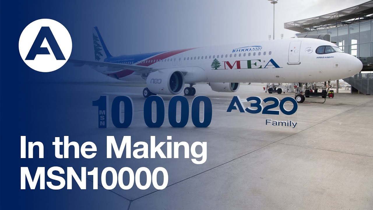 In the Making: MSN10000 delivery to Middle East Airlines