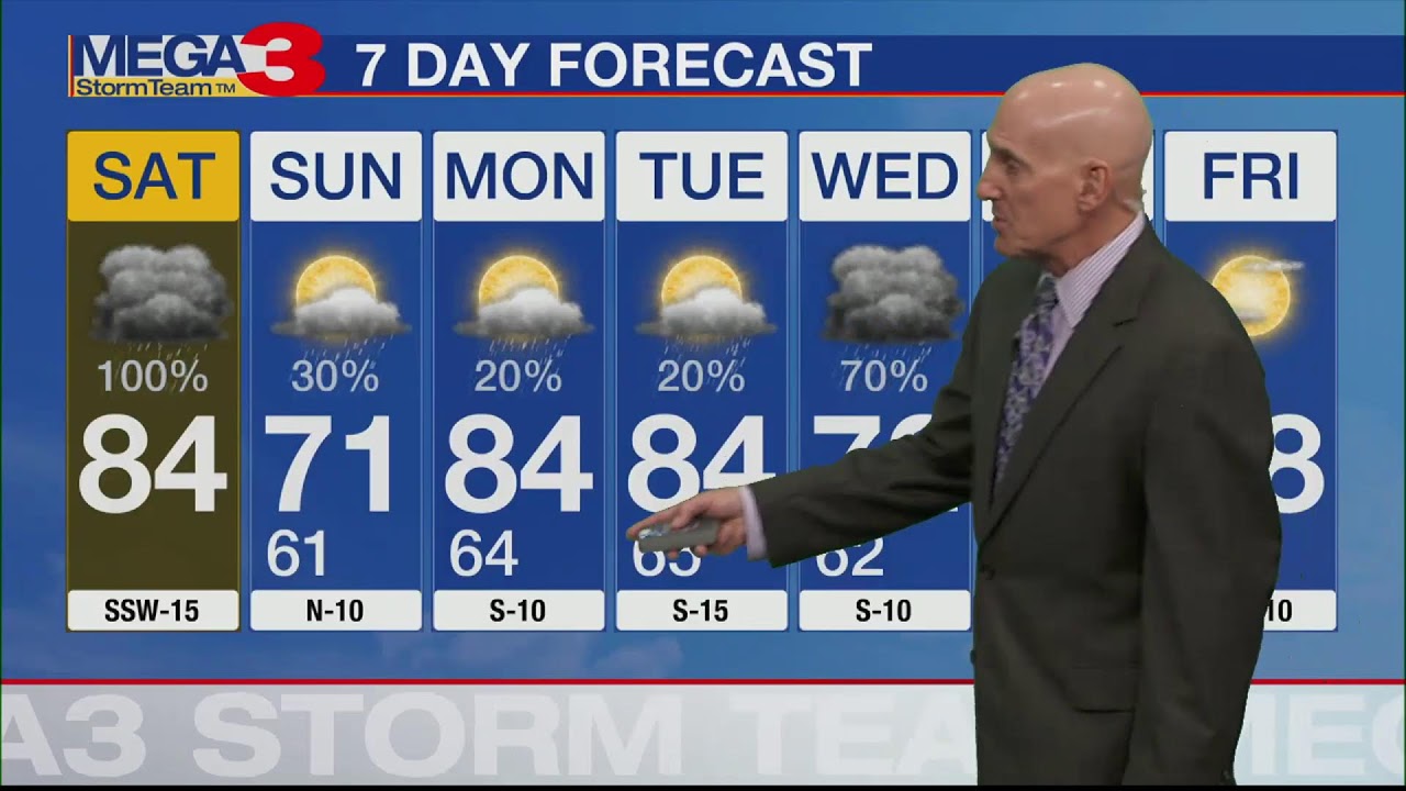 Join Skip Kordas for an Update on potential storms!