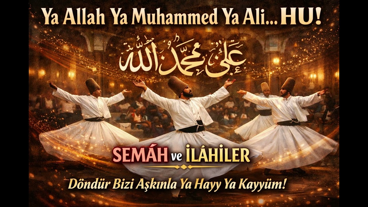 Ya Allah Ya Muhammed Ya Ali… HU! | Döndür Bizi Aşkınla | Tasavvuf İlahi (Semah & İlahi)