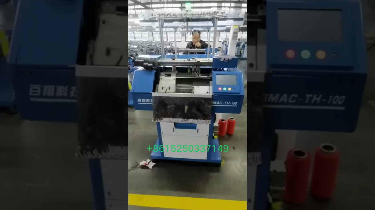 JACQUARD GLOVE KNITTING MACHINE