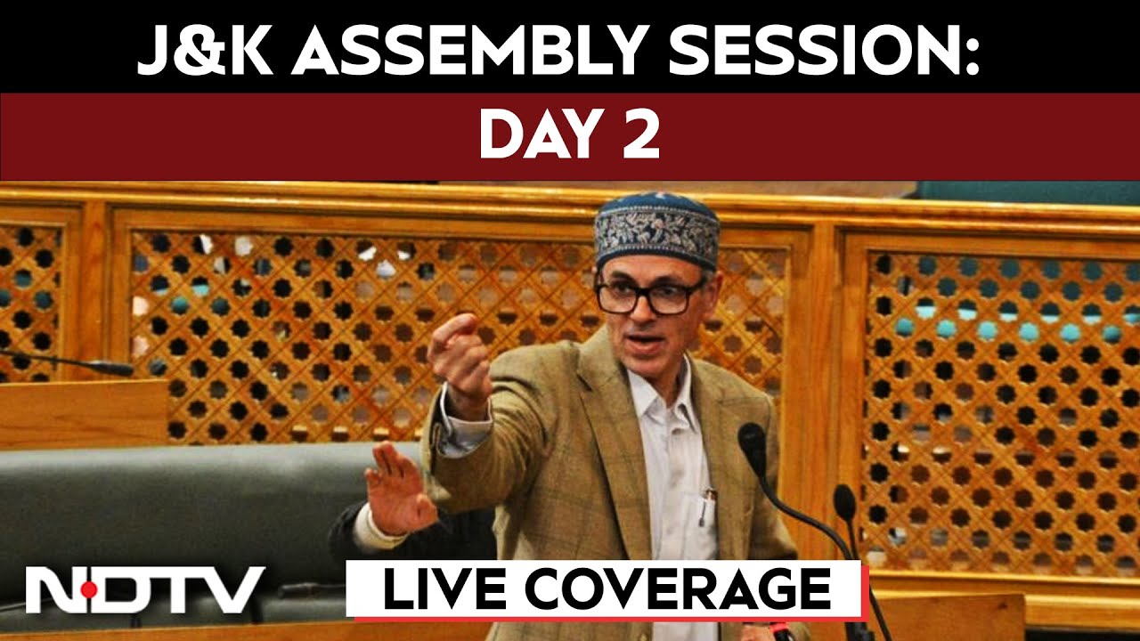 Jammu Kashmir Assembly Session LIVE | Jammu Kashmir Assembly | Omar Abdullah | Jammu Kashmir News