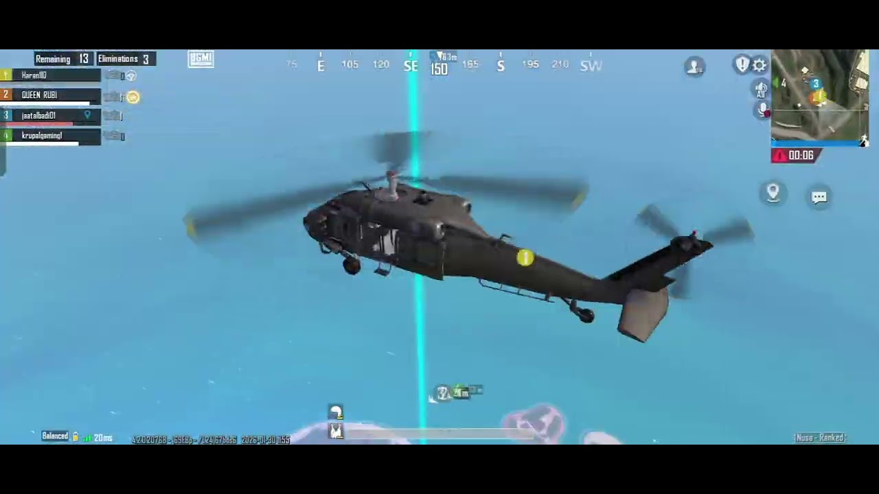 Nusa battle match #pubgmobile #bgmi #battlegroundsmobileindia #nusa 