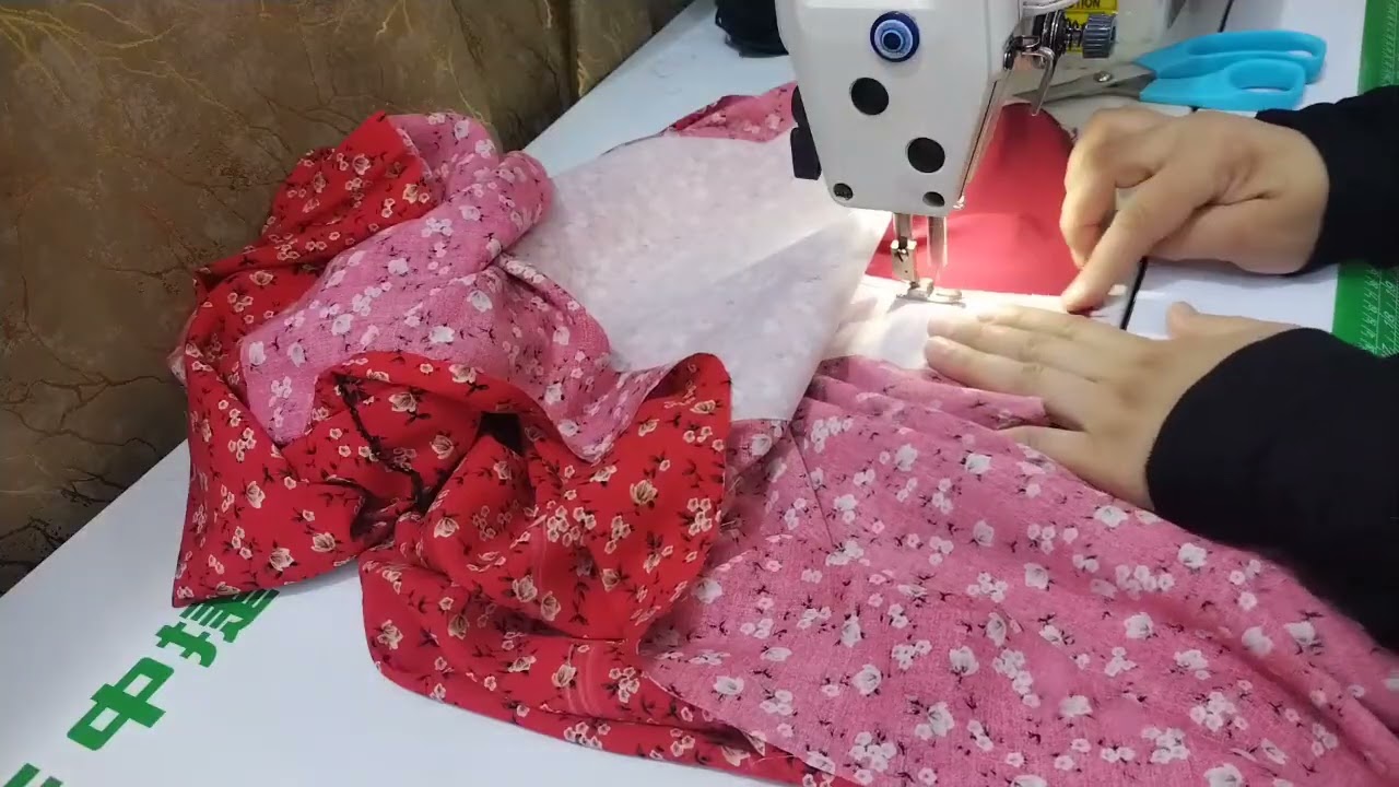 تفصال وخياطه موديل الخفاش او الفراشه باسهل طريقه