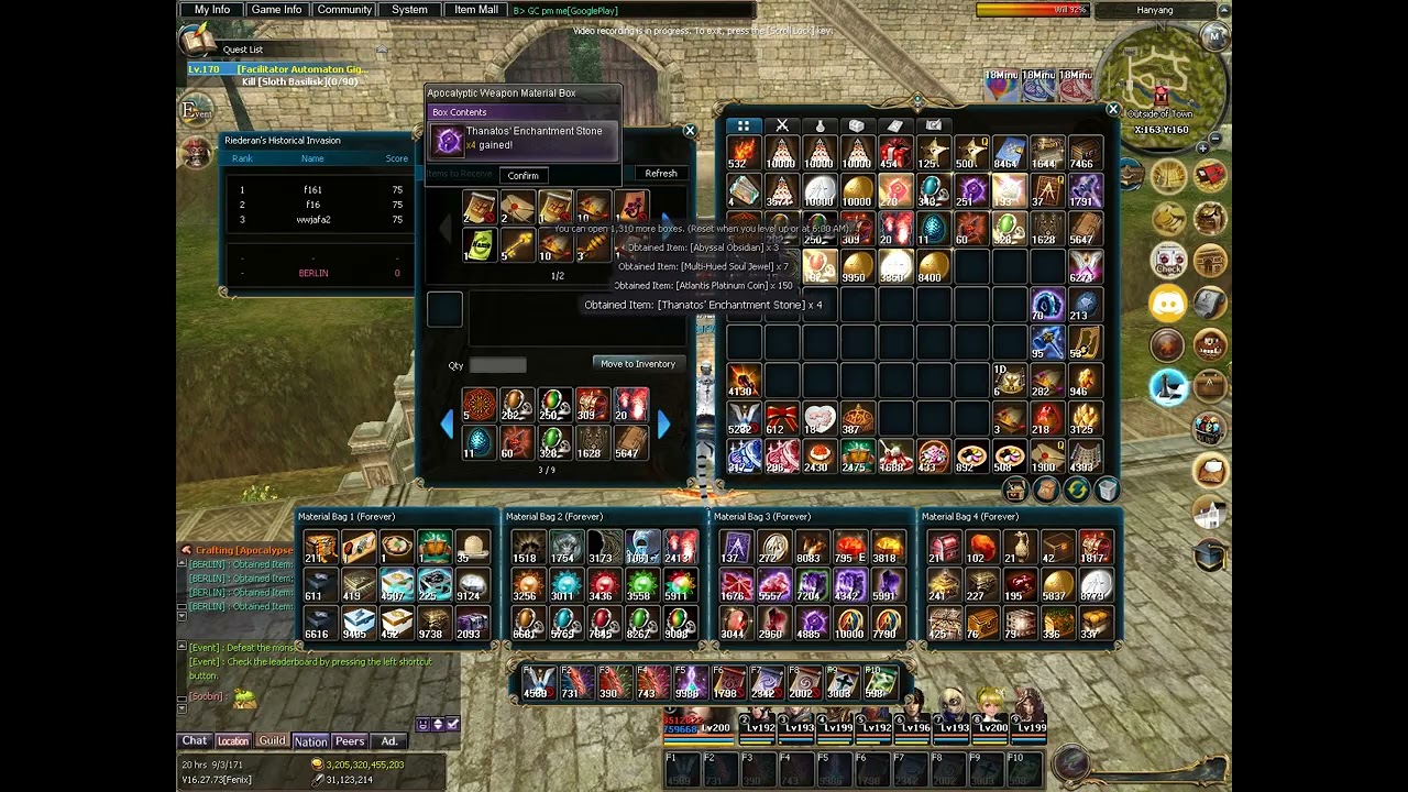 Atlantica  Fenix Open Box Apocalyptic weapon material box 1k