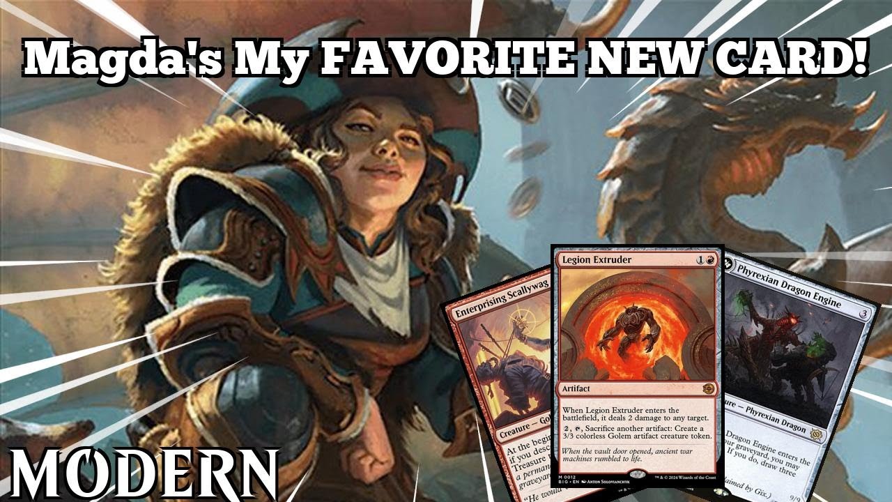 Magda's My FAVORITE NEW CARD! | Magda | Modern | MTGO